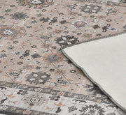 Grey Printed Cotton Premium Quality Carpet
