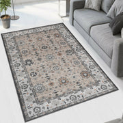 Grey Printed Cotton Premium Quality Carpet