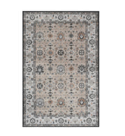 Grey Printed Cotton Premium Quality Carpet