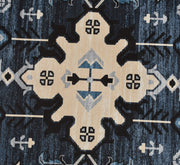 Grey Dark Printed Cotton Premium Quality Carpet
