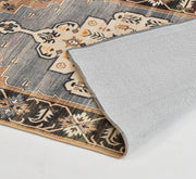 Beige Dark Printed Cotton Premium Quality Carpet