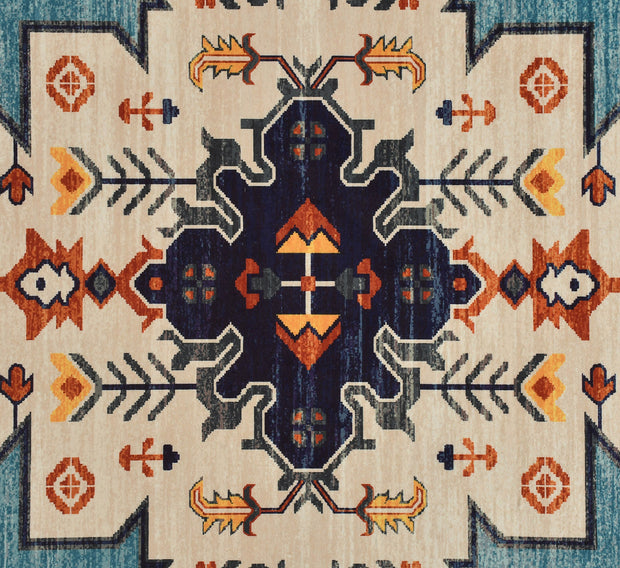 Aque Printed Cotton Premium Quality Carpet