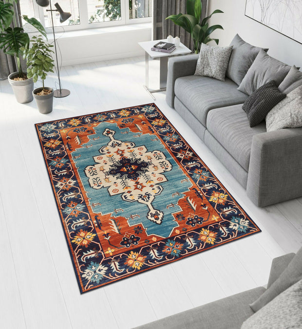 Aque Printed Cotton Premium Quality Carpet