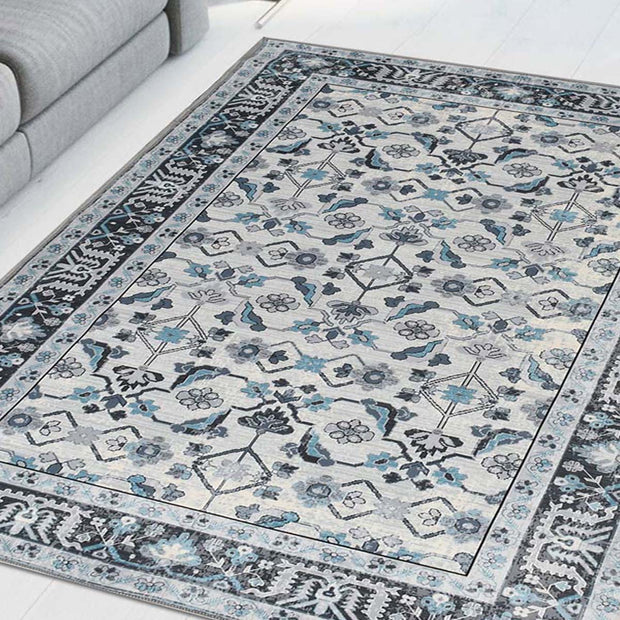 Dark Printed Cotton Premium Quality Carpet