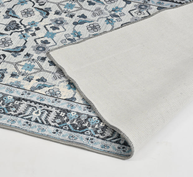 Dark Printed Cotton Premium Quality Carpet