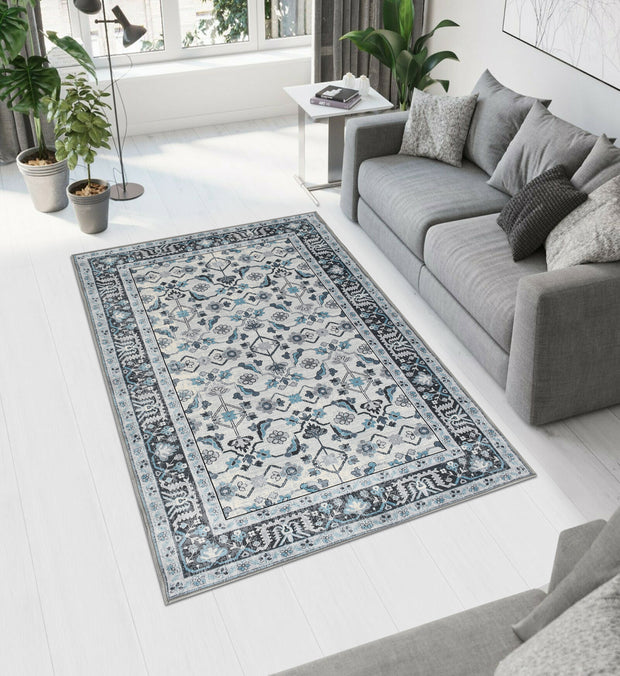 Dark Printed Cotton Premium Quality Carpet