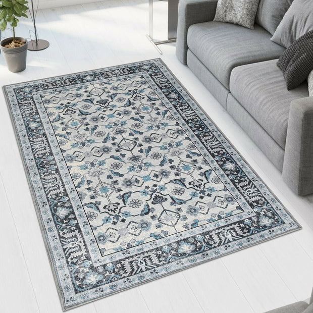 Dark Printed Cotton Premium Quality Carpet