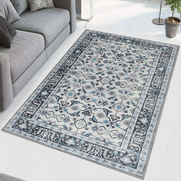 Dark Printed Cotton Premium Quality Carpet